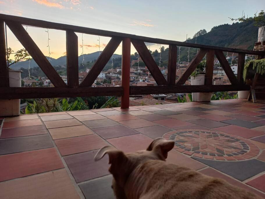 ヘリコHermoso Loft Con Terrazaアパートメント エクステリア 写真