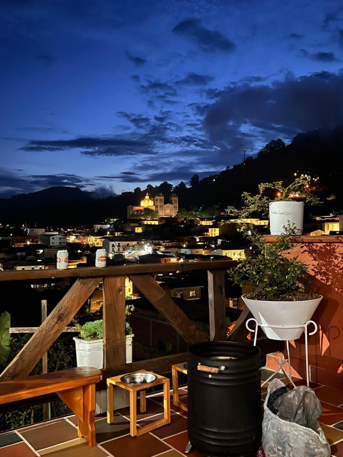 ヘリコHermoso Loft Con Terrazaアパートメント エクステリア 写真